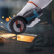 800W Mini Cordless Brushless Angle Grinder Cutting Tool W/ 2x Battery & Charger V201-CUT0012BU8AU