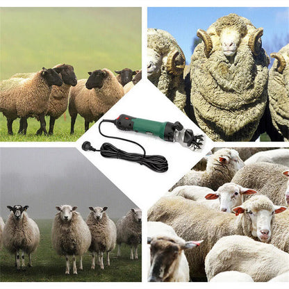 690W Electric Sheep Shears 2400R/Min 6 Speed Grooming Kit with 8 Grids Heat AU V201-CUT0850GR8AU
