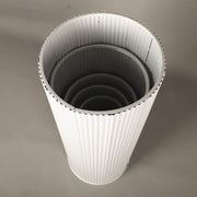 5x Metal Wedding Plinths Cylinder Pedestal Stand Ripple Cake Dessert Display V201-CYL0005WH9AU