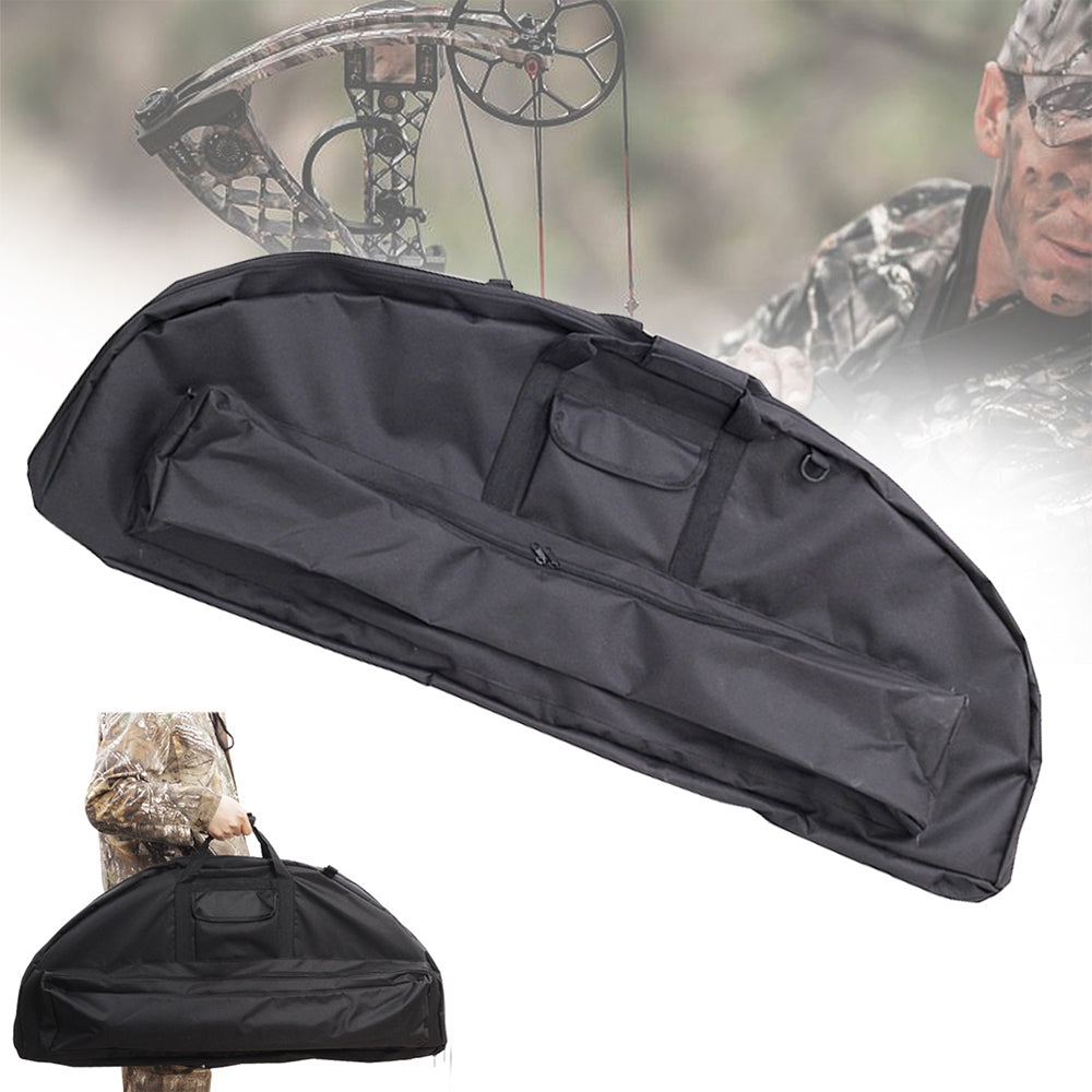 Compound Bow Bag & Arrow Holder Canvas Hunting Backpack Archery Carry Bag V201-DAA0095BL8AU