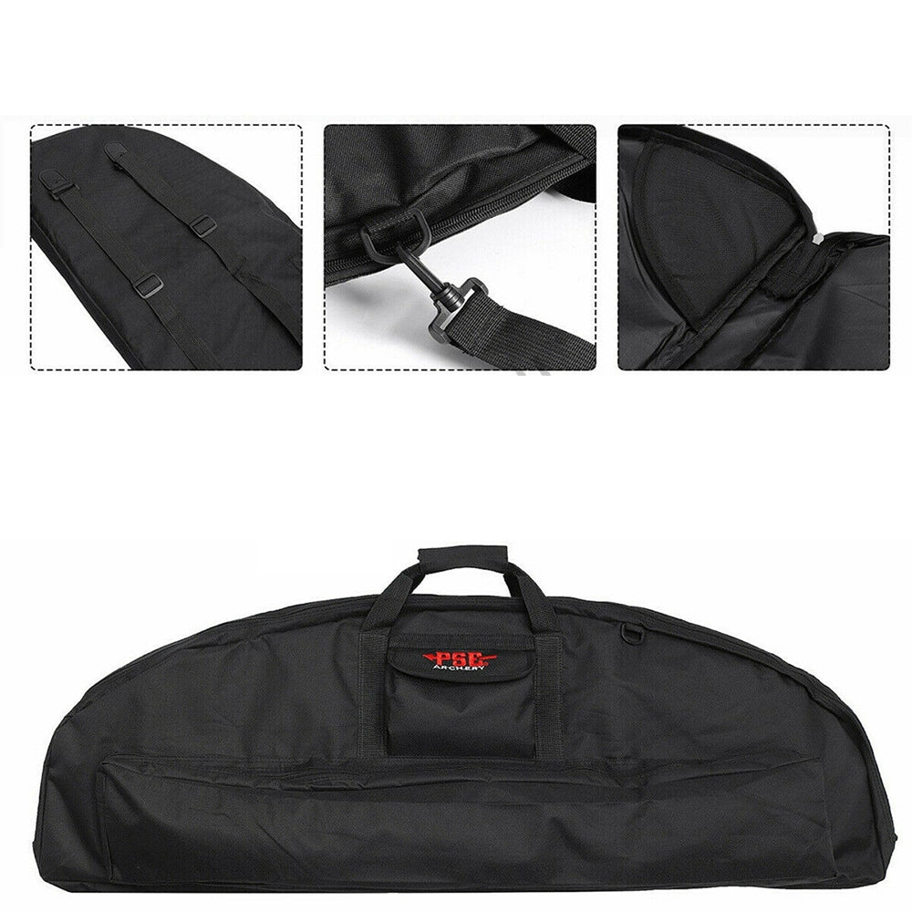 Compound Bow Bag & Arrow Holder Canvas Hunting Backpack Archery Carry Bag V201-DAA0095BL8AU