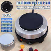 DIY Candle Making Kit 1KG Wax Bean Electric Wax Melter Pouring Pot Thermometer V201-DIY0001WH8AU