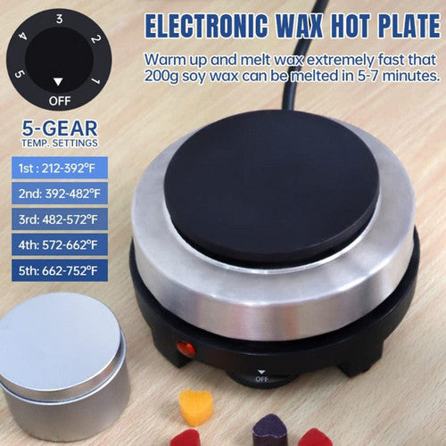 DIY Candle Making Kit 1KG Wax Bean Electric Wax Melter Pouring Pot Thermometer V201-DIY0001WH8AU