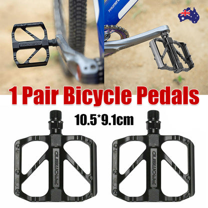 1 Pair Bicycle Pedal Mountain Road Bike Cycling Anti Slip Bearing Pedals V201-DP240125