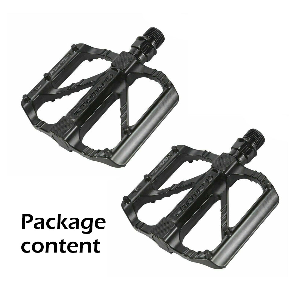 1 Pair Bicycle Pedal Mountain Road Bike Cycling Anti Slip Bearing Pedals V201-DP240125