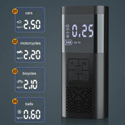 6000mAh Car Tyre Inflator 12V Air Compressor Electric Pump Cordless USB Charging V201-DP240126