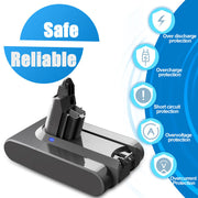 9900MAH For Dyson V6 Battery SV03 SV04 SV09 DC58 DC59 DC61 DC62 DC74 v6 Animal V201-DP240137