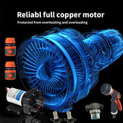 12V SEALFLO Water Pump High Pressure Self-priming rv Camping Boat 55PSI 11.3L/M V201-DP240155