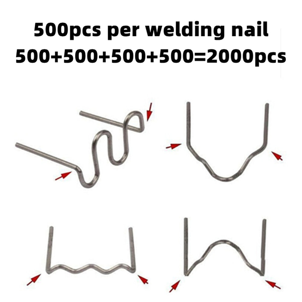 Plastic Welder Garage Tool Hot Staple Staplers Bumper Repair Welding Machine Kit V201-DP240157SET