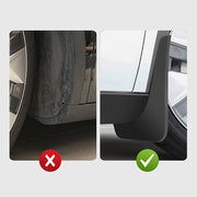 4Pcs Mud Flaps Splash Guards Fender For Tesla Model 3 Front Rear TPE Mudguard V201-DP240158