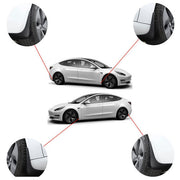 Tesla Y wheel cap 4 gray and model Y front and rear PP TPE fender 4 V201-DP88863