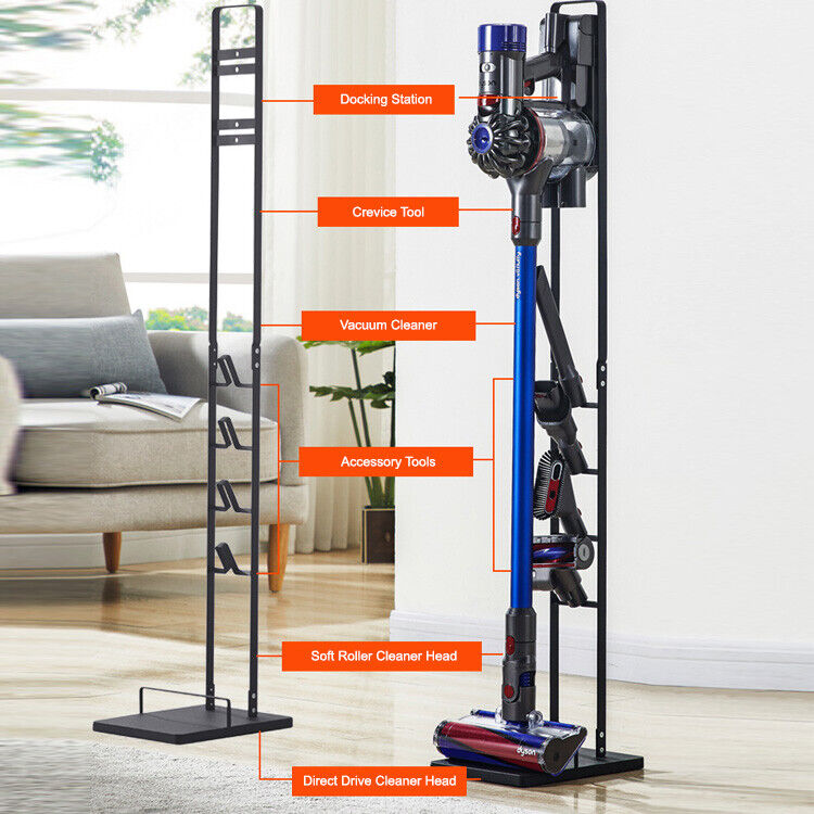 Vacuum Cleaner Rack Holder Freestanding holder for Dyson Stand V6 V7 V8 V10 V11 V201-DSY0127BL8AU