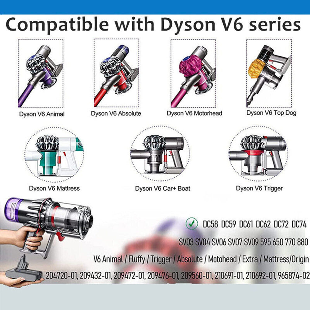 9900MAH For Dyson V6 Battery SV03 SV04 SV09 DC58 DC59 DC61 DC62 DC74 v6 Animal V201-DSY0601GY8AU
