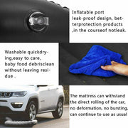 Inflatable Car Back Seat Mattress Portable Camping Travel Air Bed V201-EAZ0407BL8AU