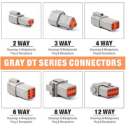 188pcs Deutsch DT Series Connector Assortment 2/3/4/6/8/12 pin 2 Pair each V201-EBA0188BL8AU