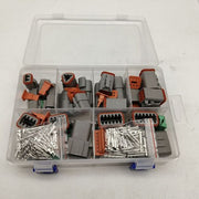 188pcs Deutsch DT Series Connector Assortment 2/3/4/6/8/12 pin 2 Pair each V201-EBA0188BL8AU
