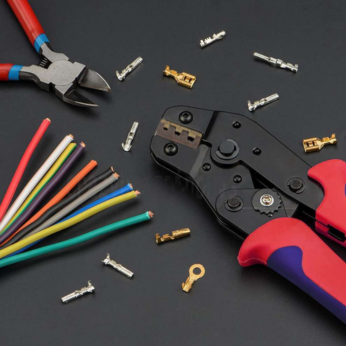 Assorted Waterproof Insulated Electrical Wiring Connectors Crimp Terminals Plier V201-EBA0709BL8AU