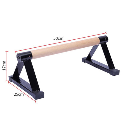 1 Pair Parallettes Set Push-up Parallel Bar Stretch Double Rod Stand Fitness V201-EBA1008BL8AU