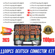 AU 1000 PCS Deutsch DT Connector Kit 14-16AWG Stamped Contacts 1100PCS UPGRADE V201-EBA1100BL8AU