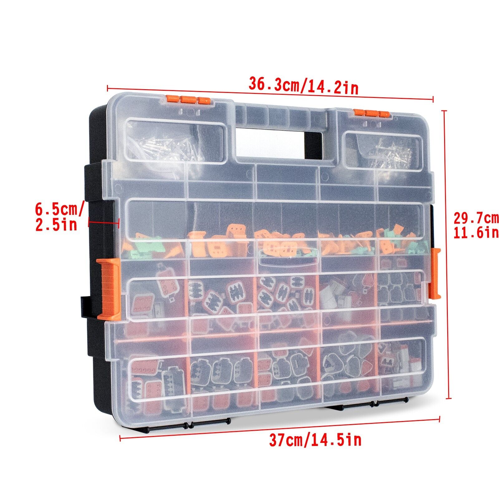 AU 1000 PCS Deutsch DT Connector Kit 14-16AWG Stamped Contacts 1100PCS UPGRADE V201-EBA1100BL8AU