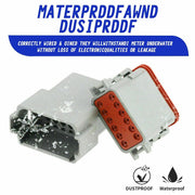 AU 1000 PCS Deutsch DT Connector Kit 14-16AWG Stamped Contacts 1100PCS UPGRADE V201-EBA1100BL8AU
