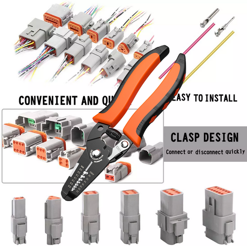 1700PCS Deutsch DT Connector DEUTSCH DT CONNECTOR PLUG KIT AU STOCK Connector V201-EBA1200BL8AU