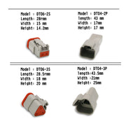 1700PCS Deutsch DT Connector DEUTSCH DT CONNECTOR PLUG KIT AU STOCK Connector V201-EBA1200BL8AU