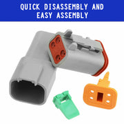 1700PCS Deutsch DT Connector DEUTSCH DT CONNECTOR PLUG KIT AU STOCK Connector V201-EBA1200BL8AU