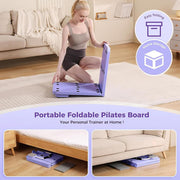 Abdominal Exercise Board Push Up Board Pilates Reformer Set Fitness Equipment
