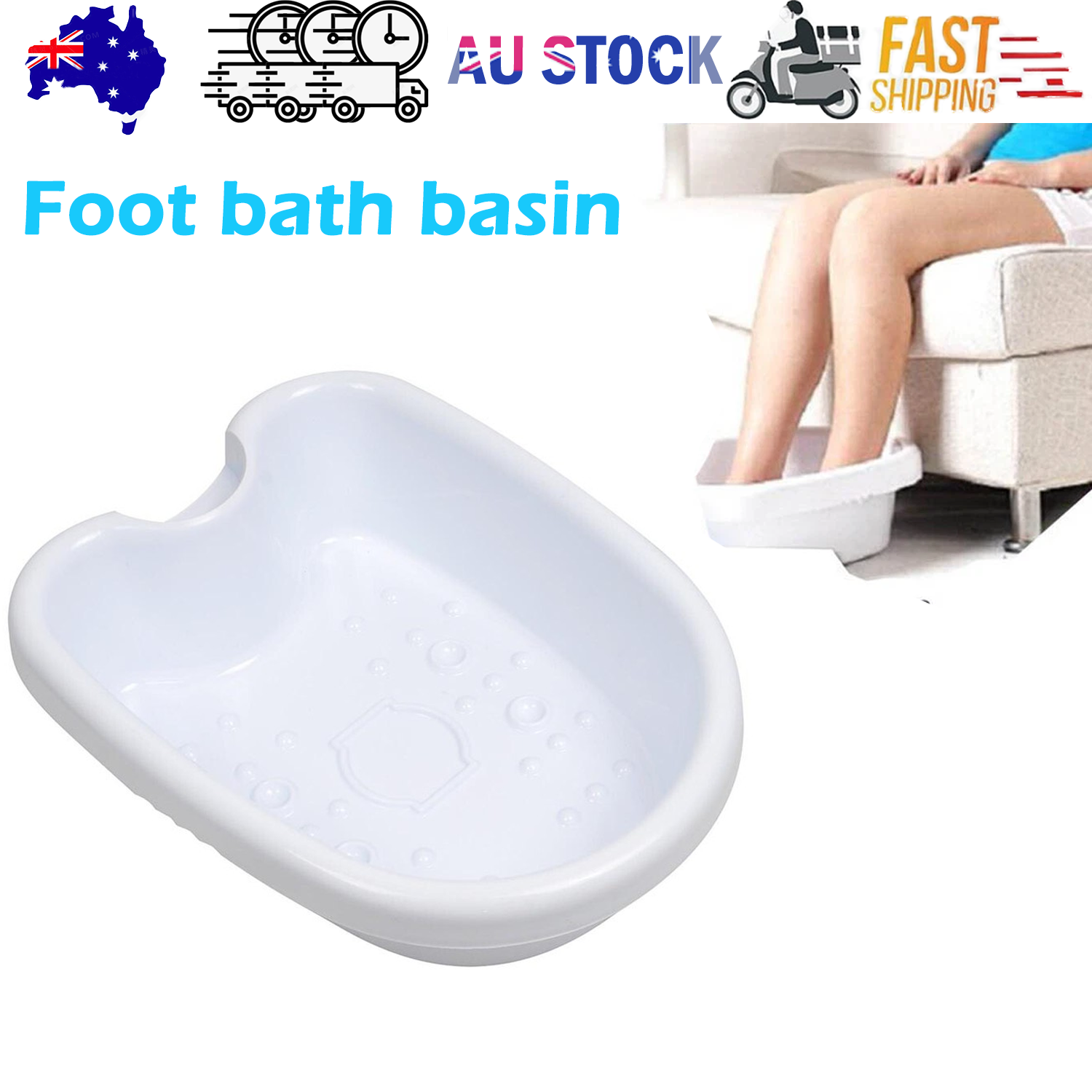 Ion Ionic Detox Foot Bath Spa Machine Big Footbath Massage AU V201-EBA4236WH8AU-001