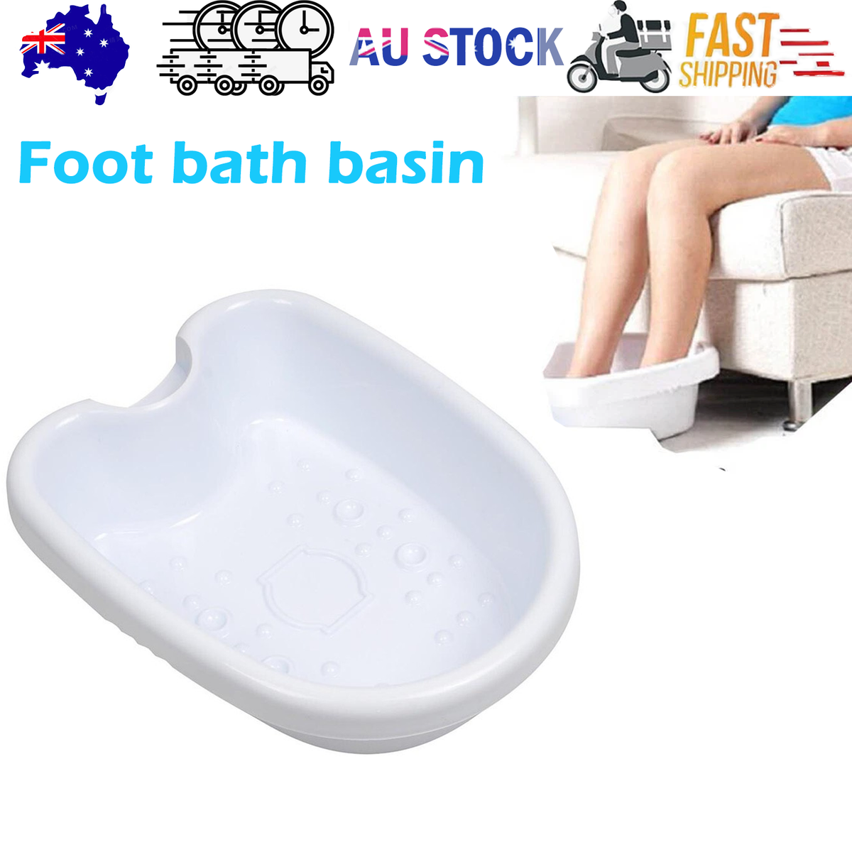 Ion Ionic Detox Foot Bath Spa Machine Big Footbath Massage AU V201-EBA4236WH8AU-001