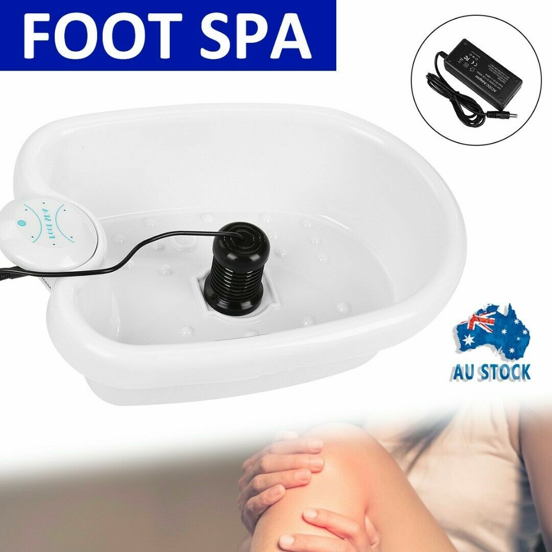 Ion Ionic Detox Foot Bath Spa Machine Tub Array Cell Cleanse for Health Tool Set V201-EBA4236WH8AU