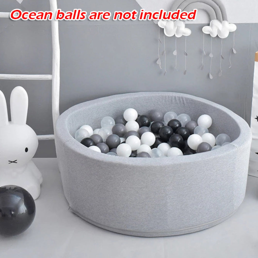 90x30cm Ocean Ball Play Pit Soft Baby Kids Paddling Foam Pool Child Barrier Toy V201-EBA9030DGAU