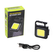 Mini Waterproof Rechargeable LED Light USB Flashlight-Lamp Torch Pocket Keychain V201-EBW1804AU