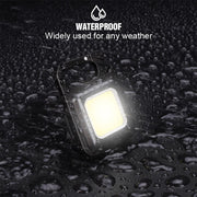 Mini Waterproof Rechargeable LED Light USB Flashlight-Lamp Torch Pocket Keychain V201-EBW1804AU