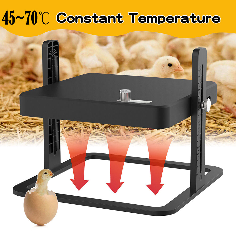 40 degrees celsius to 70 degrees celsius Adjustable Chick Brooder Heating Plate Chicken Coop Duck Poultry V201-EGG0014BL8AU