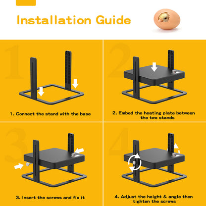 40 degrees celsius to 70 degrees celsius Adjustable Chick Brooder Heating Plate Chicken Coop Duck Poultry V201-EGG0014BL8AU