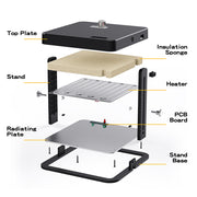 40 degrees celsius to 70 degrees celsius Adjustable Chick Brooder Heating Plate Chicken Coop Duck Poultry V201-EGG0014BL8AU