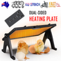 Chick Brooder Heating Plate Chicken Coop Heater Dual-Sided Duck Poultry Brooder V201-EGG0015WH8AU