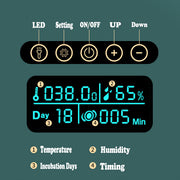 Digital Led Fully Automatic 25 Egg Incubator Hatch Turning Chicken Eggs Poultry V201-EGG0025GR8AU