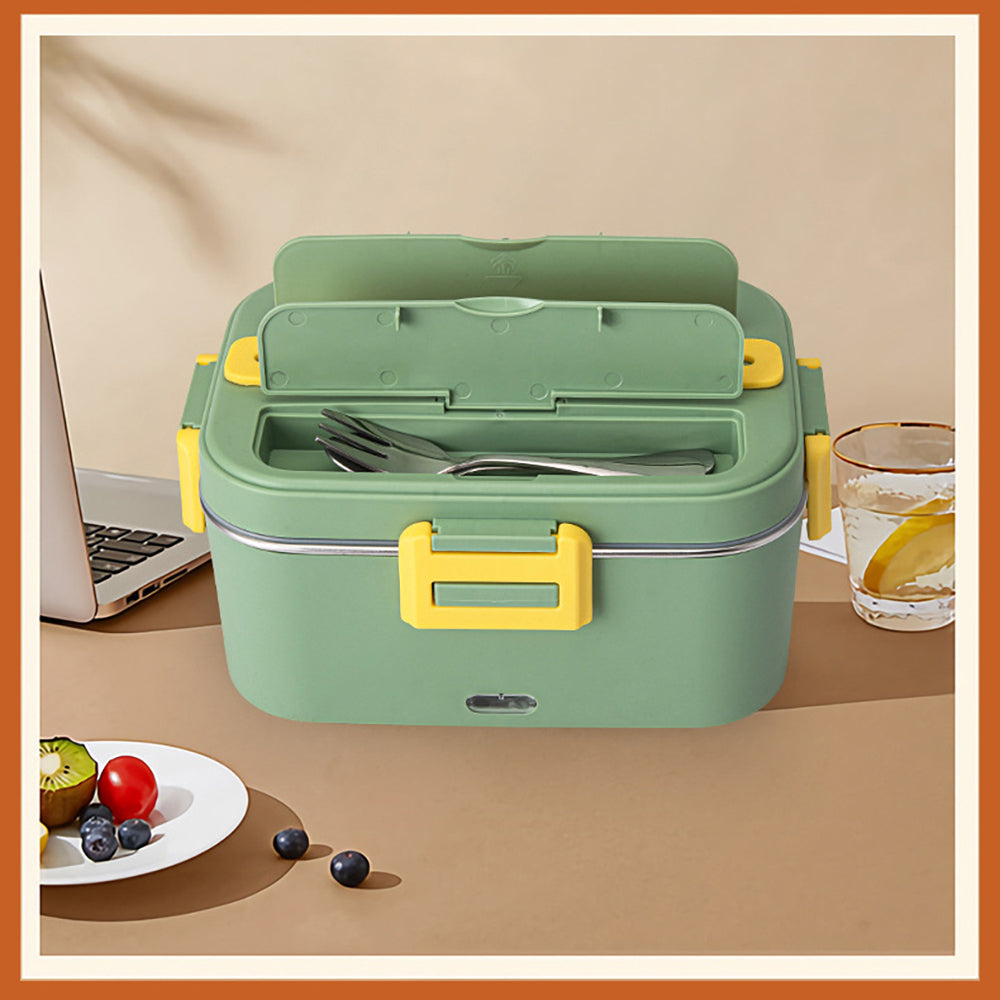 75W Electric Lunch Box Food Warmer Heater 1.8L Portable Leak Proof Car Home AU V201-ELB1218GR8AU