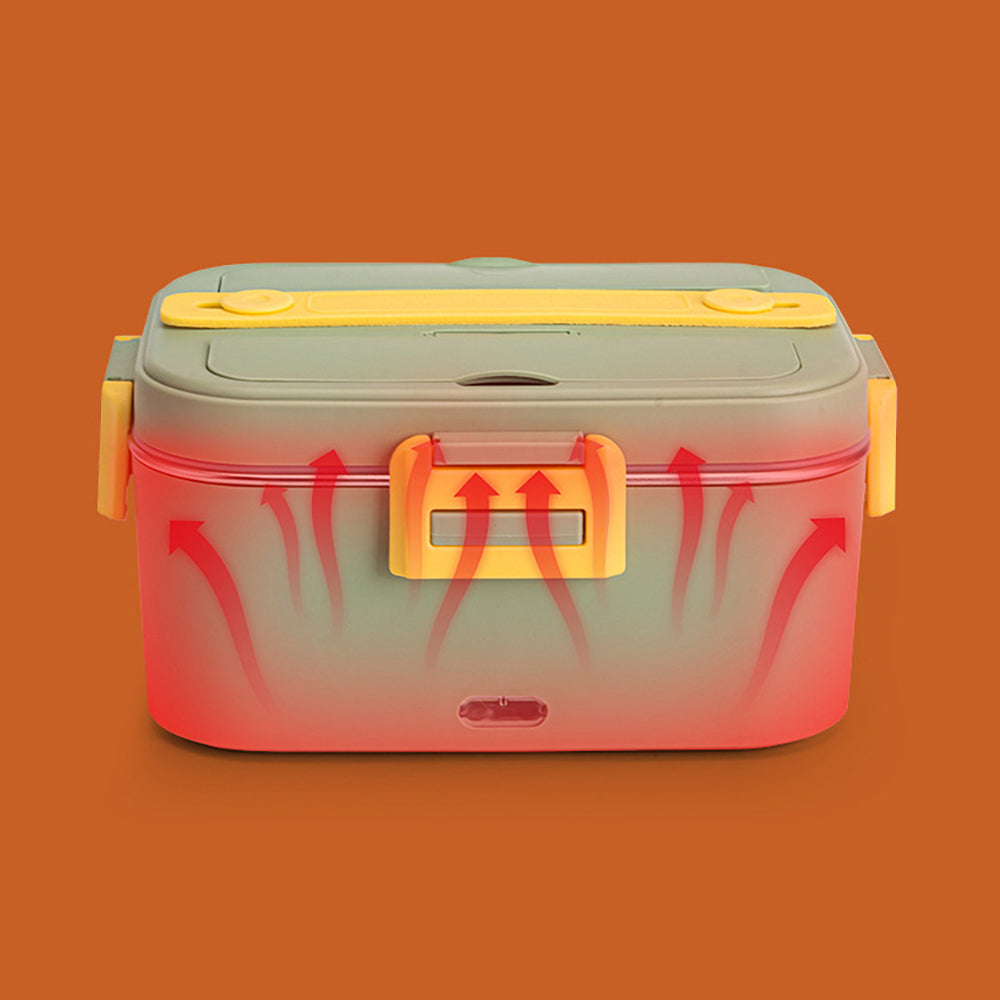 75W Electric Lunch Box Food Warmer Heater 1.8L Portable Leak Proof Car Home AU V201-ELB1218GR8AU
