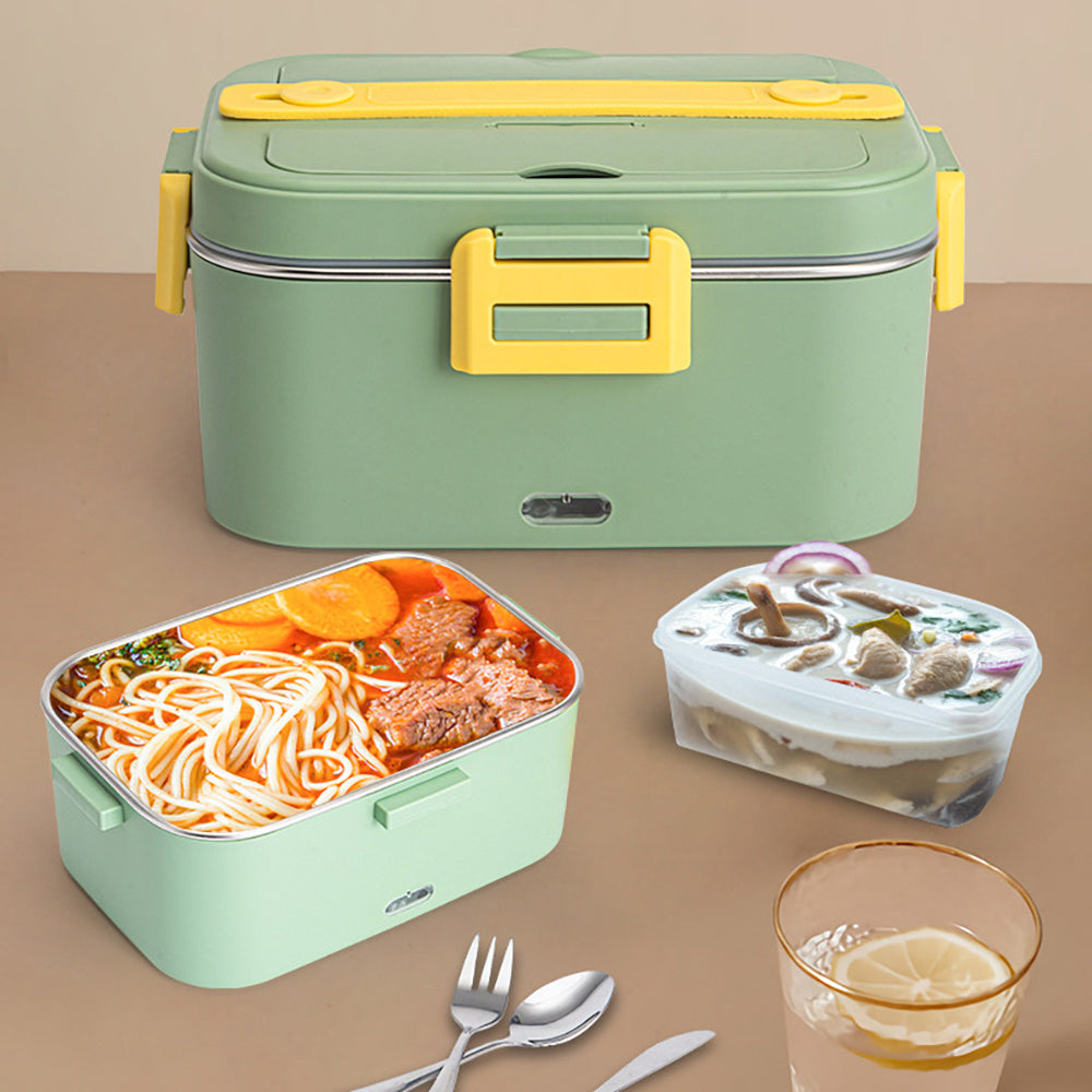 75W Electric Lunch Box Food Warmer Heater 1.8L Portable Leak Proof Car Home AU V201-ELB1218GR8AU