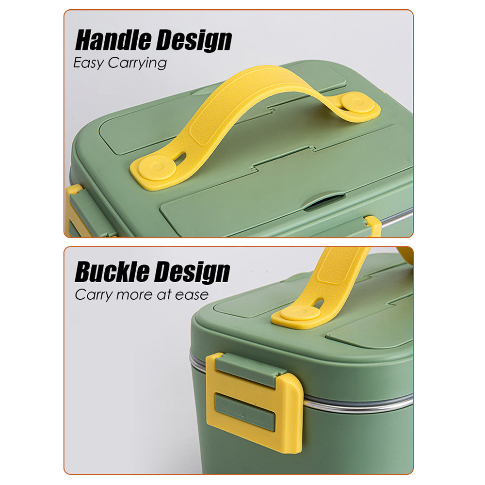 75W Electric Lunch Box Food Warmer Heater 1.8L Portable Leak Proof Car Home AU V201-ELB1218GR8AU