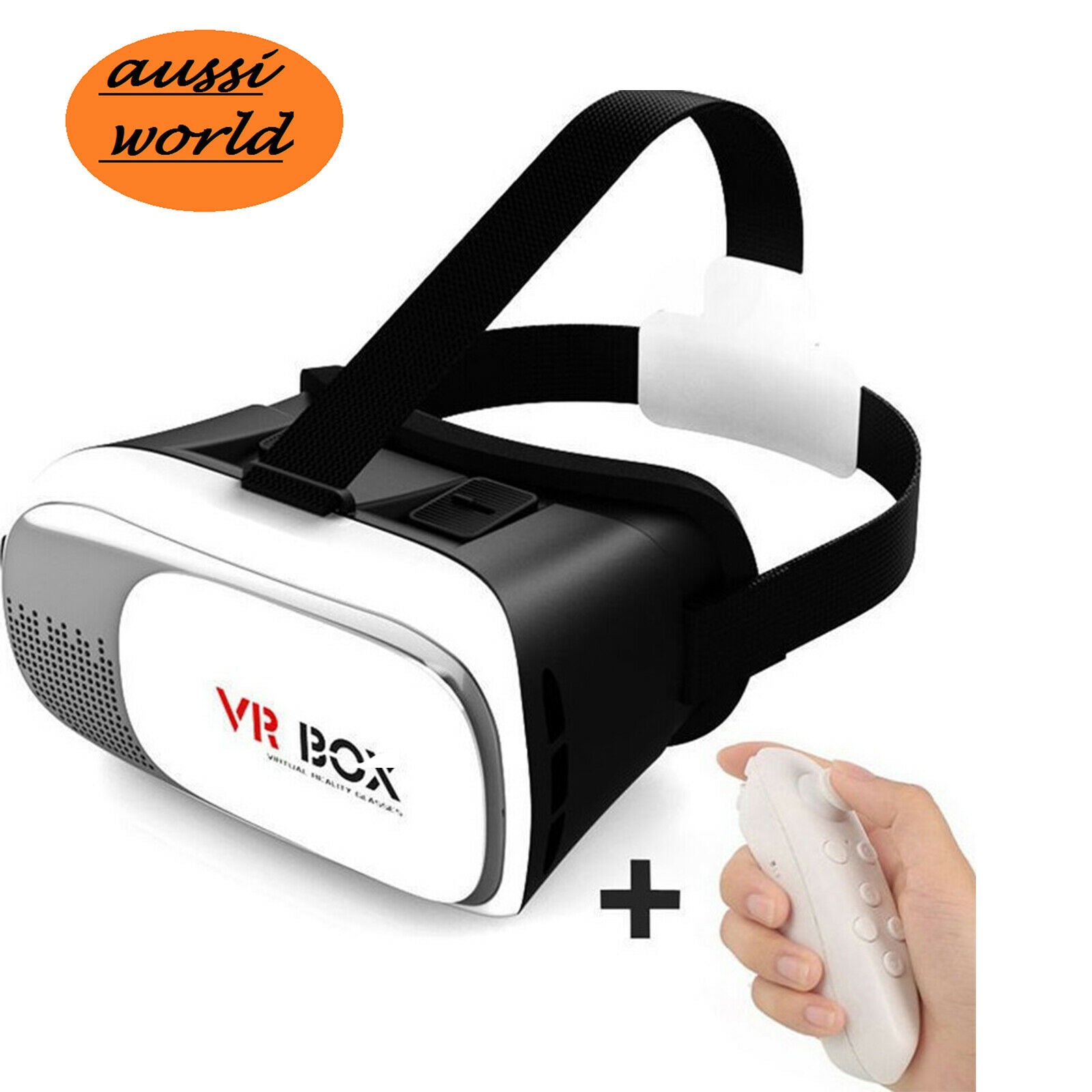 3D VR BOX Headset 2.0 Virtual Reality Glasses Goggles for Android smartphone V201-ES01VR-AU
