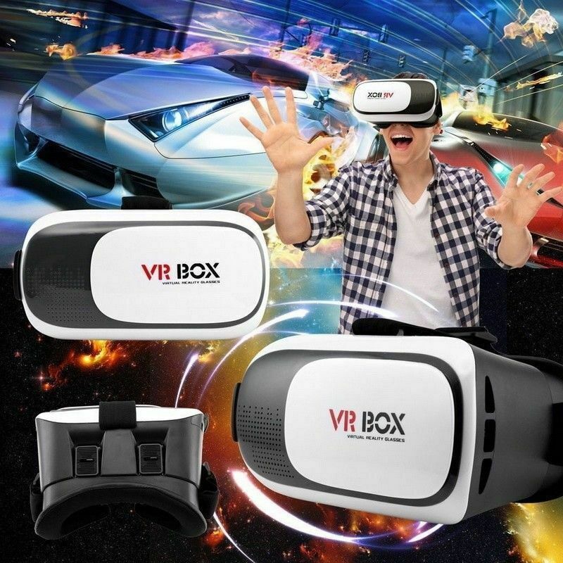 3D VR BOX Headset 2.0 Virtual Reality Glasses Goggles for Android smartphone V201-ES01VR-AU