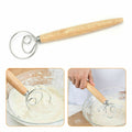 13 INCHES BAKING DOUGH STAINLESS STEEL LARGE WIRE WHISK MIXER BREAD COOKING TOOL V201-EZ1167100A1