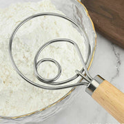 13 INCHES BAKING DOUGH STAINLESS STEEL LARGE WIRE WHISK MIXER BREAD COOKING TOOL V201-EZ1167100A1