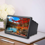 3D Mobile Phone Screen Magnifier 12" HD Video Amplifier for Smartphone Stand V201-EZ1169381A1