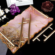 Large Safe Silicone Tray Mould Artist Mold Irregular Coaster Resin Craft Art DIY + 2 Handles V201-EZ1169969A1